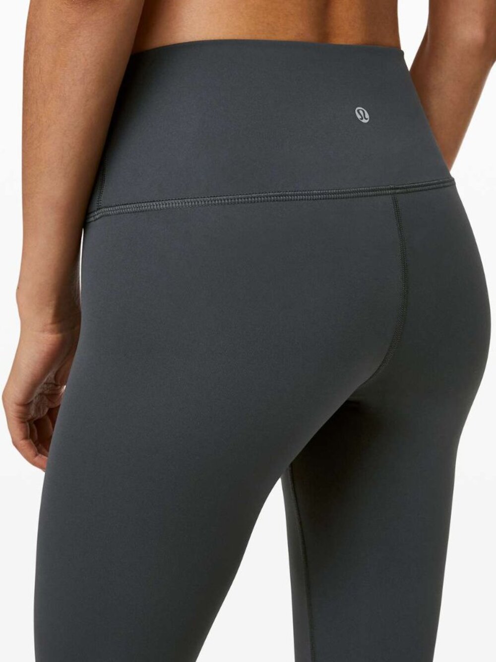 Lululemon Wunder Under Crop (High-Rise) *Full-On Luxtreme 21" Melanite